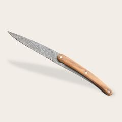 2 Deejo Paring Knives, Olive and Coral Wood / Polynesian and Pacific Bıçak Seti