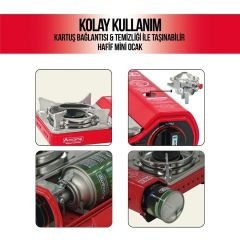Orcamp Mini Çantalı Kamp Ocağı