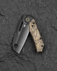 BESTECH Nyrrdreki | Titanyum + Yağlı Karbon Kakma Sap | M390 Çelik Çakı | BT2607D