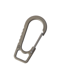 BESTECHMAN SCRIBE BM17A Gri Titanyum Kalem, Cam Kırıcı Alet, Karabina ve Kutusu ile Birlikte