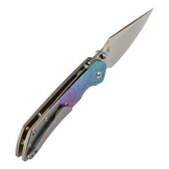 KANSEPT Fenrir | Kristalize Titanyum ve Taşlanmış Titanyum Sap | CPM 20CV Çelik Çakı | K1034H2