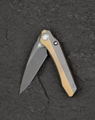 BESTECH WET NELLIE BT2505D Titanyum Sap MagnaCut Çelik Çakı