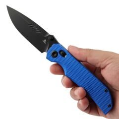 Tenable Eaglestrike | Eloksallı Alüminyum Sap | Siyah Taşlanmış Nitro-V Çelik Çakı | B1095V6
