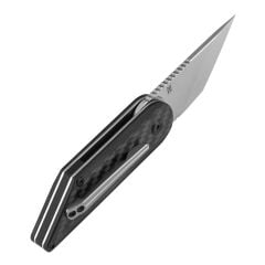 KANSEPT Dash | Fitilli Karbon Fiber + G10 Sap | 154CM Çelik Çakı | T2045A1