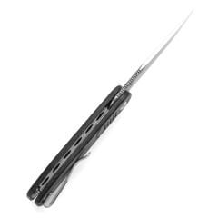 Tenable Einar | Katlanır Bıçak | Siyah Micarta Sap | Taşlanmış Nitro-V Çelik Çakı | T2072A3