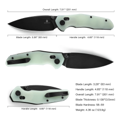 BESTECHMAN Ronan | G10 Sap | 14C28N Çelik Çakı | BMK02I