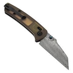 KANSEPT Main Street | Amber PEI/Ultem Sap | Damascus Çelik Çakı | T1015V12