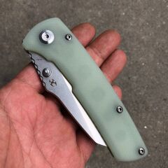 KANSEPT Main Street | Jade G10 Sap | 154CM  Çelik Çakı | T1015B1