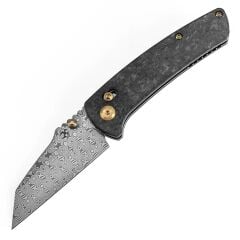 KANSEPT Main Street | Karbon Fiber Sap | Damascus Çelik Çakı | K1015V1