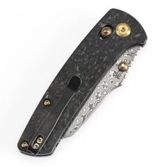 KANSEPT Main Street | Karbon Fiber Sap | Damascus Çelik Çakı | K1015V1