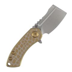 KANSEPT Mini Korvid | Eloksallı Titanyum Sap | 154CM Çelik Mini Çakı | T3030C3