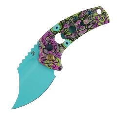 Kansept Wasp | Ölümsüz Baskılı Yeşim G10 Sap | 154CM Çelik Çakı | T2144F5