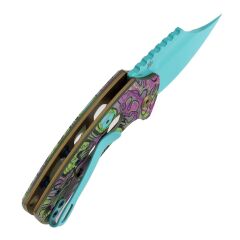 Kansept Wasp | Ölümsüz Baskılı Yeşim G10 Sap | 154CM Çelik Çakı | T2144F5
