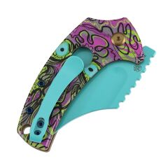 Kansept Wasp | Ölümsüz Baskılı Yeşim G10 Sap | 154CM Çelik Çakı | T2144F5