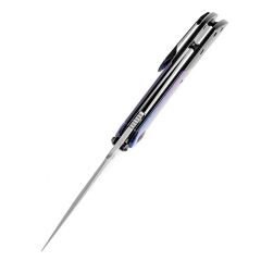 KANSEPT Fenrir | Titanyum + Timascus Sap | CPM-S35VN Çelik Çakı | K1034A7