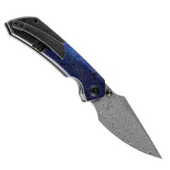 KANSEPT Fenrir | Titanyum + Timascus Çelik Sap | Damascus Çelik Çakı | K1034A8