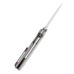 KANSEPT Fermi | Titanyum + Timascus Sap | CPM 20CV Çelik Çakı | K1122A4