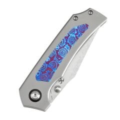 KANSEPT Fermi |Titanyum + Timascus Sap | CPM 20CV Çelik Çakı | K1122A4