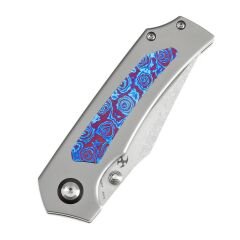 KANSEPT Fermi | Titanyum + Timascus Sap | CPM 20CV Çelik Çakı | K1122A4