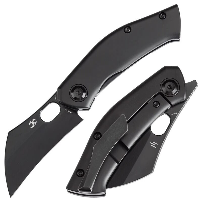 KANSEPT Osprey | Siyah Titanyum Sap | CPM-S35VN Çelik Çakı | K2087A3