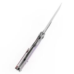KANSEPT Tuckamore | Titanyum ve Timascus Sap | Damascus Çelik Çakı | K1052A7