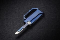 Rike Rk Hasp-B | Mavi Titanyum Sap | Çok Fonksiyonlu Mini Çakı | RK-14651-3