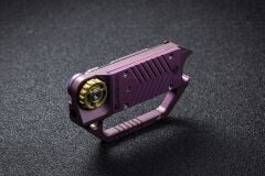 Rike Rk Hasp-Pu | Mor Titanyum Sap | Çok Fonksiyonlu Mini Çakı | RK-14651-2