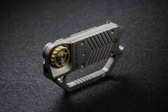 Rike Rk Hasp-P | Düz Titanyum Sap | Çok Fonksiyonlu Mini Çakı | RK-14651-1