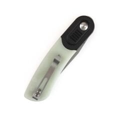 KANSEPT Reverie | Siyah ve Yeşim G10 Sap | Taş Yıkama 154CM Çelik Çakı | T2025B4