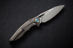 Rike Rk1902s BCF | Mavi Karbon Fiber Kakmalı Sap | Bohler M390 Çelik Çakı | RK-12017-3