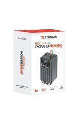 60000 Mah Fenerli 4 Çıkışlı Taşınabilir Dijital Göstergeli Powerbank