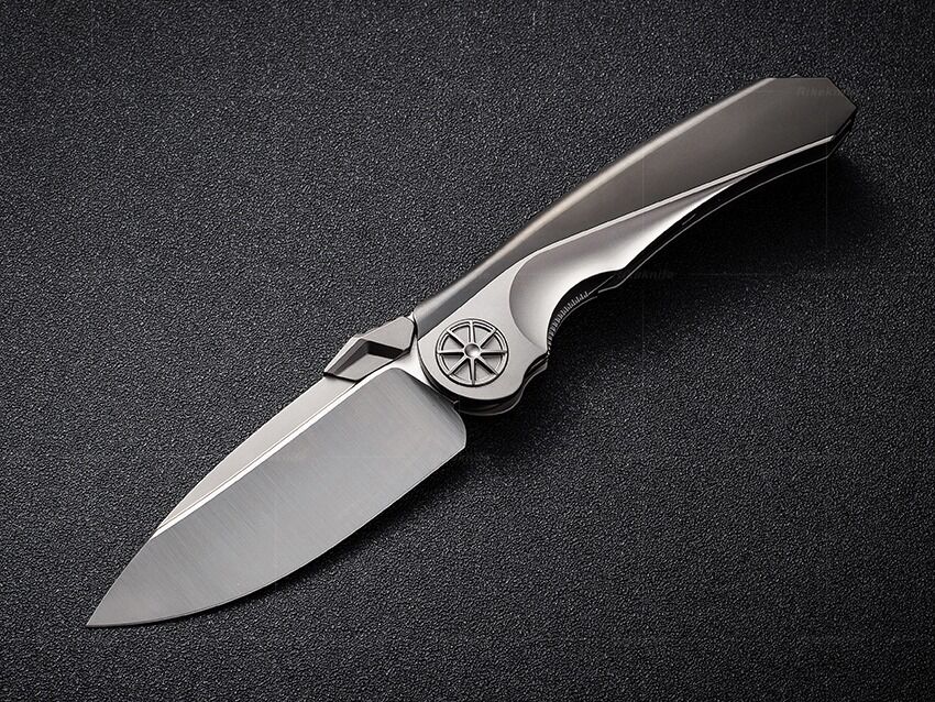 Rike Rk Tissot 1 -B | Siyah DLC Titanyum Sap | Bohler M390 Çelik Çakı | RK-13827-2