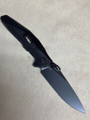 Rike RK Shadow-B- B | Siyah Titanyum Sap | M390 Çelik Çakı | RK-13508-2