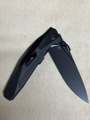 Rike RK Shadow-B- B | Siyah Titanyum Sap | M390 Çelik Çakı | RK-13508-2