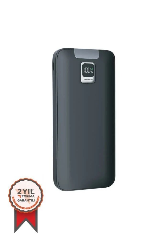 10000 Mah 22.5W Hızlı Şarj Özellikli Dijital Şarj Göstergeli Powerbank
