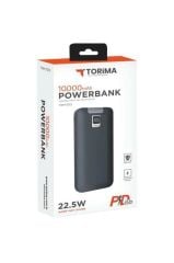 10000 Mah 22.5W Hızlı Şarj Özellikli Dijital Şarj Göstergeli Powerbank