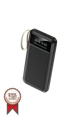10000 Mah Hızlı Şarj Özellikli 4 Çıkışlı Powerbank - Beyaz