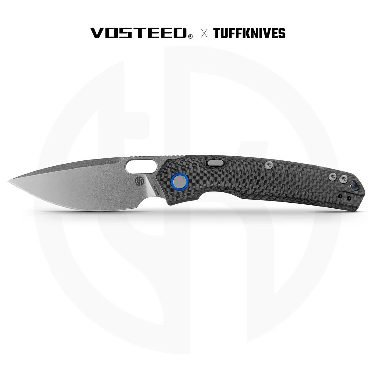 Vosteed Psyop - Top Liner Lock ( Elmax Çelik ve Karbon Fiber Sap Çakı ) - A2236