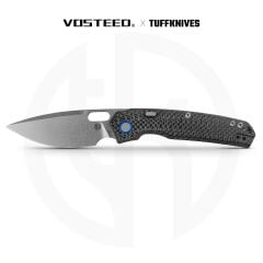 Vosteed Psyop - Top Liner Lock ( Elmax Çelik ve Karbon Fiber Sap Çakı ) - A2236