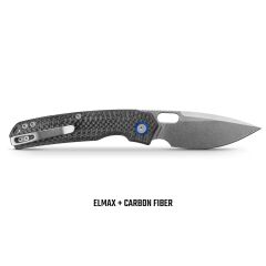 Vosteed Psyop - Top Liner Lock ( Elmax Çelik ve Karbon Fiber Sap Çakı ) - A2236