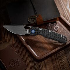 Vosteed Psyop - Top Liner Lock ( Elmax Çelik ve Karbon Fiber Sap Çakı ) - A2236