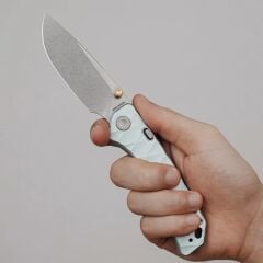 Vosteed Marten 330 - Üstten Kilitli ( 154CM Çelik ve Alüminyum Sap Çakı ) - A1614