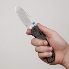 Vosteed Marten 330 - Üstten Kilitli Mekanizma ( 154CM Çelik ve Karbon Fiber Sap Çakı ) - A1611