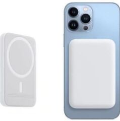 Magsafe Kablosuz Şarj Wireless Şarj Cihazı Powerbank W-04