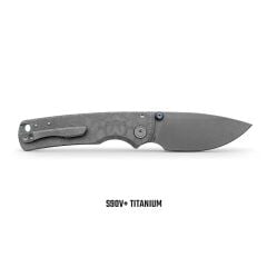 Vosteed Porcupine TiSlim™ - Üstten Kilitli Mekanizma ( S90V Çelik ve Titanyum Sap Çakı ) - A4805