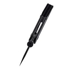 KANSEPT Dash | Siyah G10 Sap | Siyah Taşlanmış 154CM Çelik Mini Çakı | T3045A1