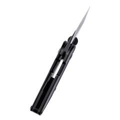 KANSEPT Dash | Siyah G10 Sap | Siyah Taşlanmış 154CM Çelik Mini Çakı | T3045A1