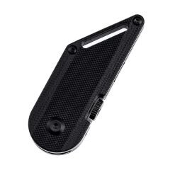 KANSEPT Dash | Siyah G10 Sap | Siyah Taşlanmış 154CM Çelik Mini Çakı | T3045A1