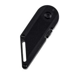 KANSEPT Dash | Siyah G10 Sap | Siyah Taşlanmış 154CM Çelik Mini Çakı | T3045A1