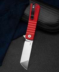 BESTECH TITAN BG49A-3 Kırmızı G10 Sap D2 Çakı